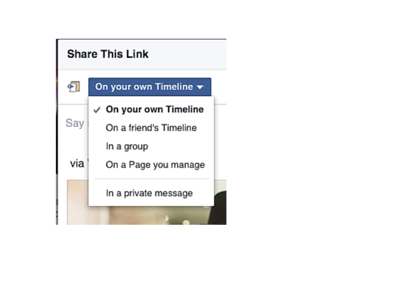 Screenshot - Share this Link