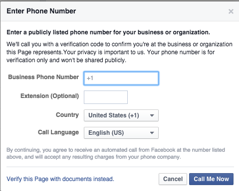 Enter Phone Number