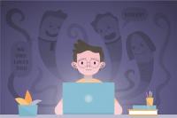 kid being bullied online